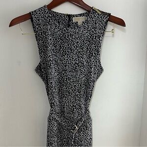 🌻 NWOT Michael Kors Black & White Printed Jumpsuit 🌻